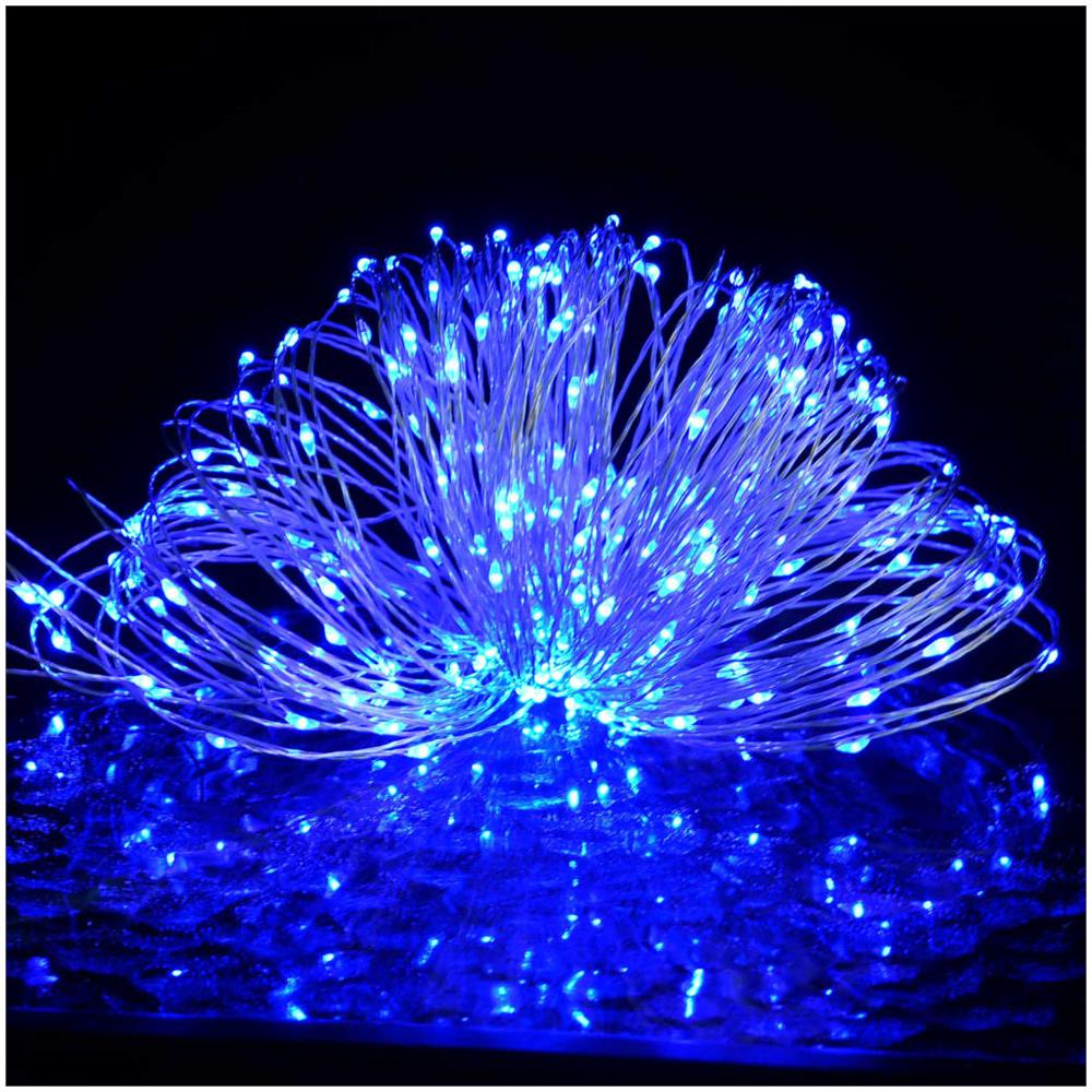 Stringa Di Luce Led Blu 15 M - Foto 3