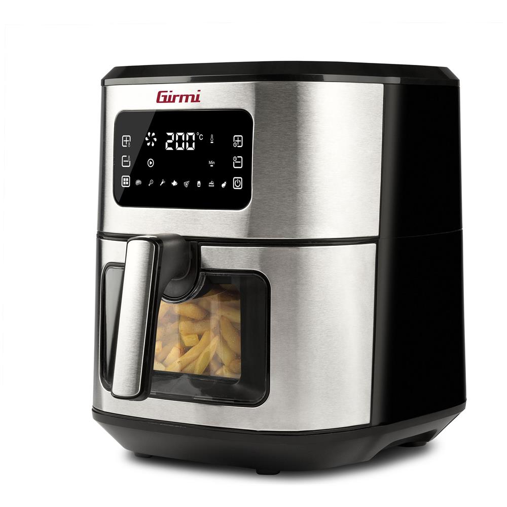 Friggitrice FG88 Capacità 6.5 Litri 1700 Watt Colore Nero / Acciaio Inossidabile - Foto 2