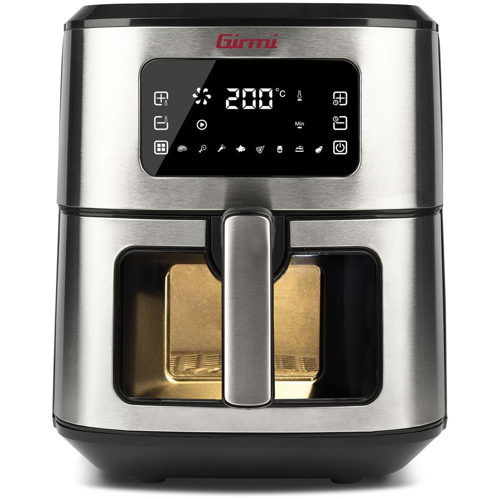 Friggitrice FG88 Capacità 6.5 Litri 1700 Watt Colore Nero / Acciaio Inossidabile - Foto 1