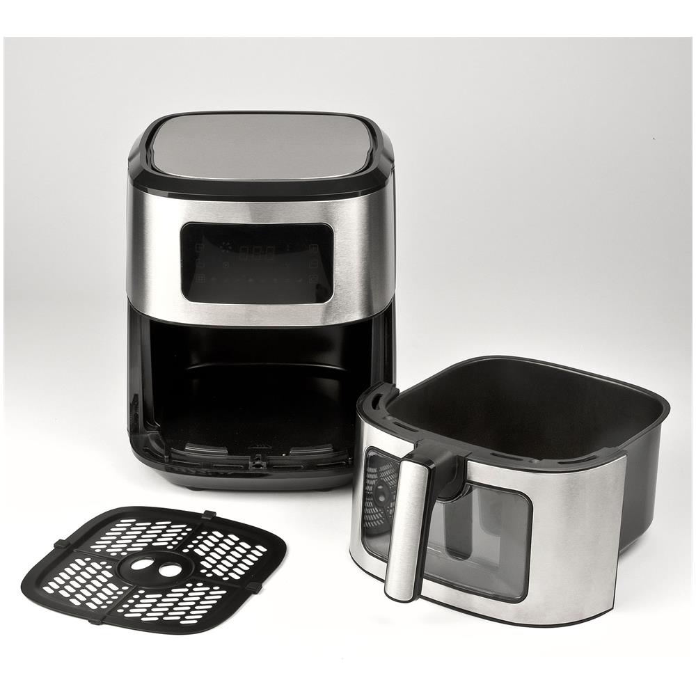 Friggitrice FG88 Capacità 6.5 Litri 1700 Watt Colore Nero / Acciaio Inossidabile - Foto 4