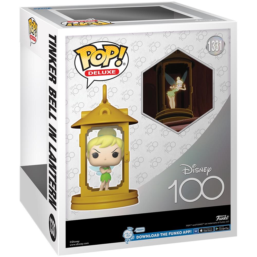 Disney's 100th Anniversary Pop! Deluxe Vinyl Figure Peter Pan- Tink Trapped 9 Cm - Foto 2
