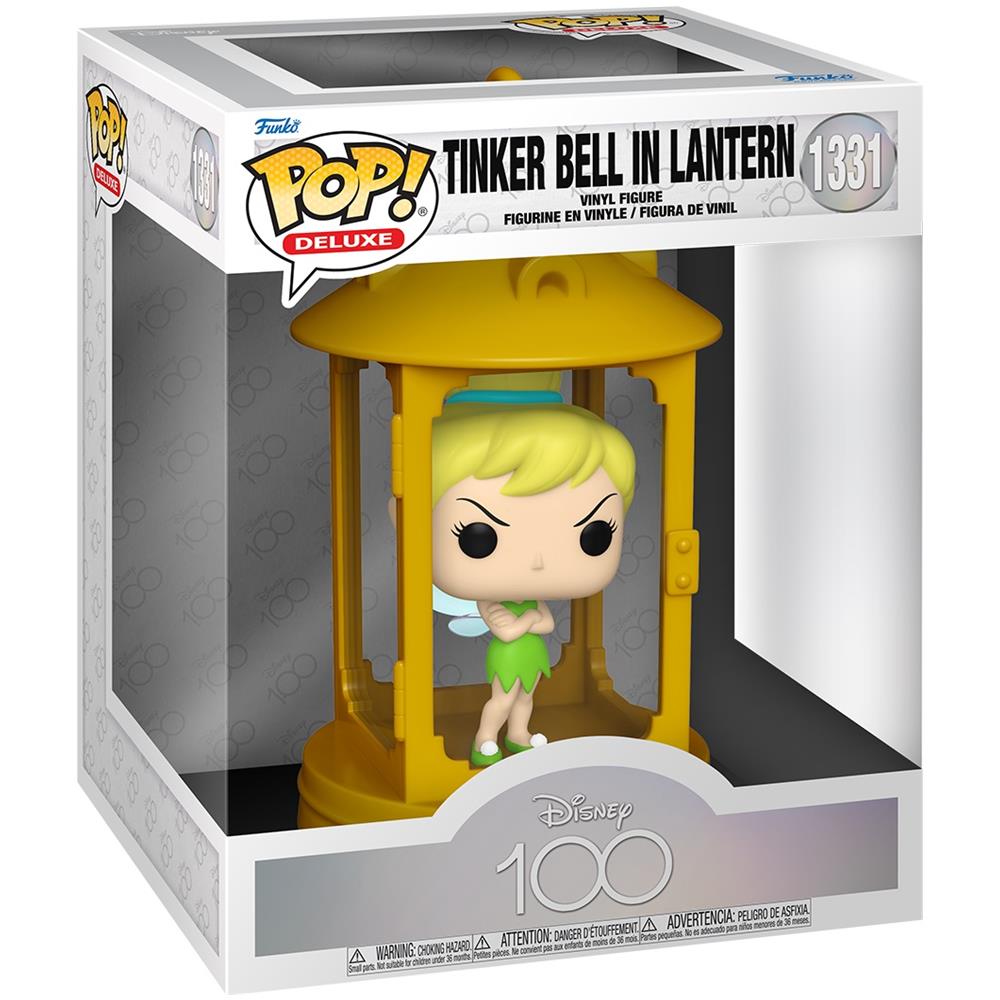 Disney's 100th Anniversary Pop! Deluxe Vinyl Figure Peter Pan- Tink Trapped 9 Cm - Foto 4