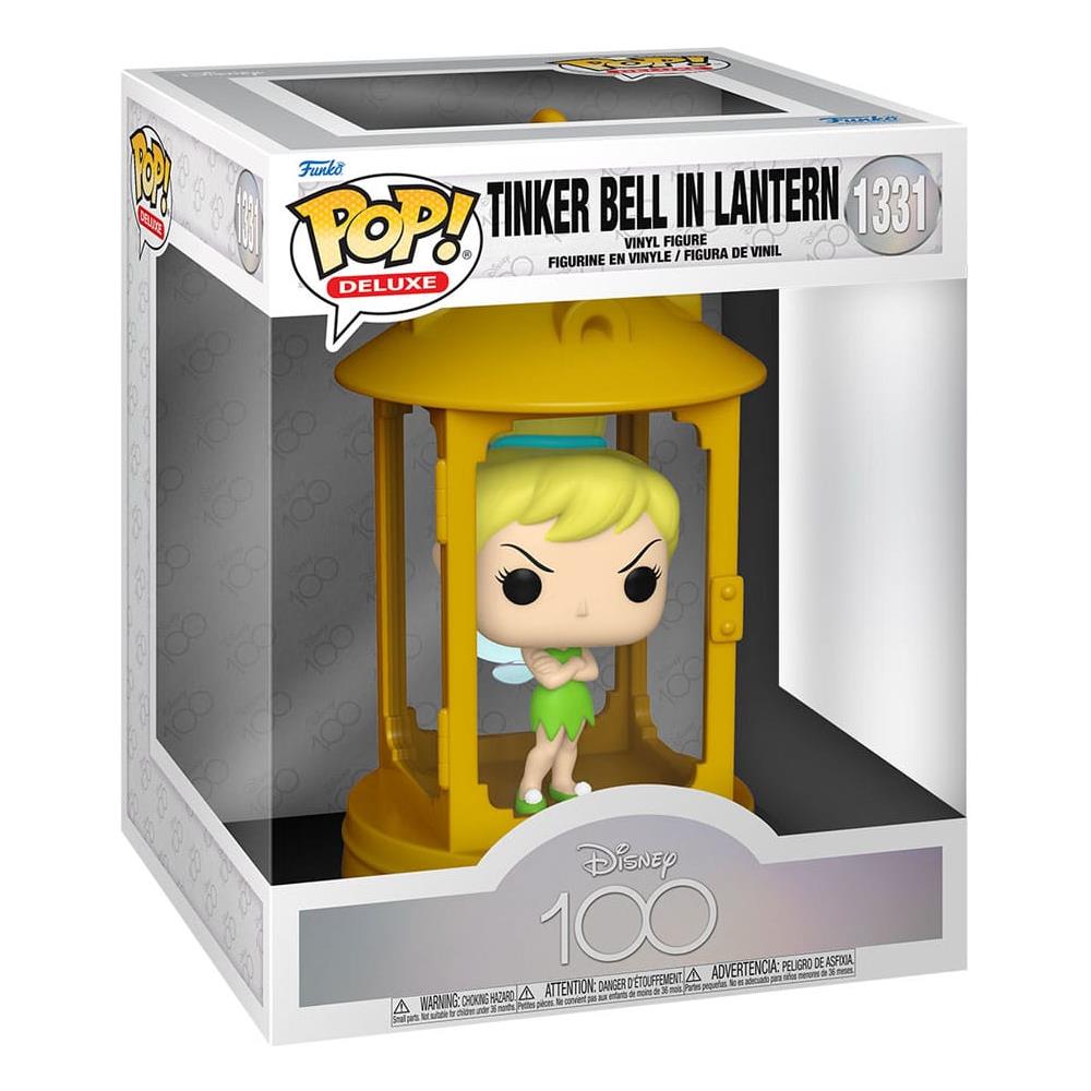Disney's 100th Anniversary Pop! Deluxe Vinyl Figure Peter Pan- Tink Trapped 9 Cm - Foto 1