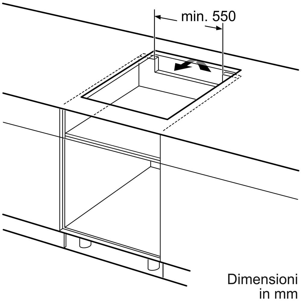 Piano Cottura PIV831HB1E a Induzione 5 Zone Cottura da 80.2 cm Colore Nero - Foto 9