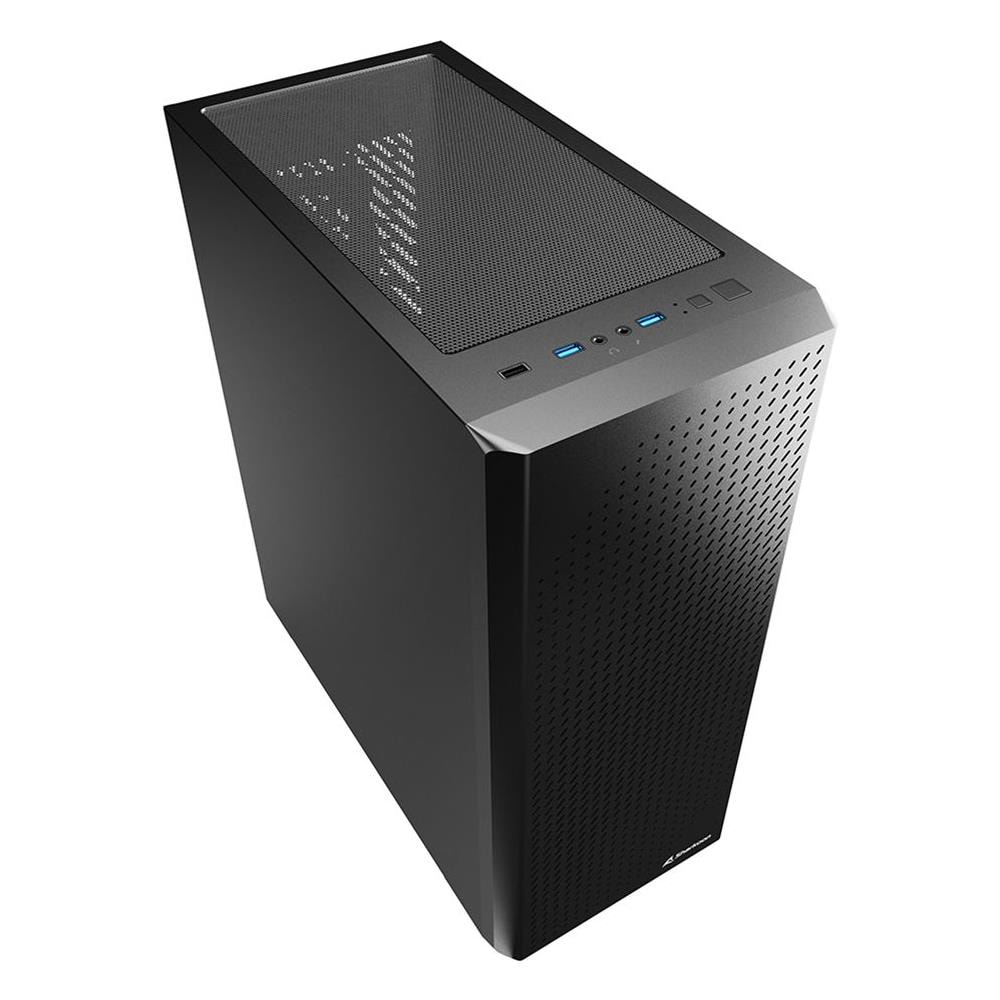 Case VS9 Midi Tower ATX, micro ATX, Mini-ITX 2 Porte USB 3.2 Colore Nero (Finestrato) - Foto 2