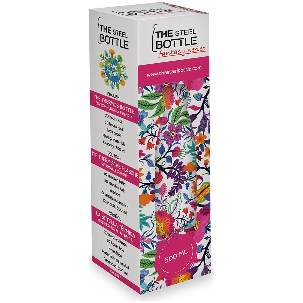 Fantasy Series Uso quotidiano 500 ml Stainless steel Multicolore - Foto 2