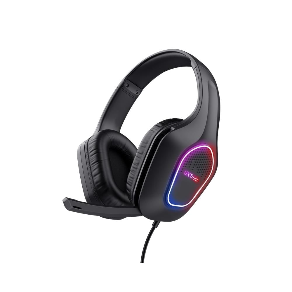 Cuffie da Gioco GXT416 RGB LED Leggere per PC Laptop Connessione Cablato. Colore nere - Foto 1