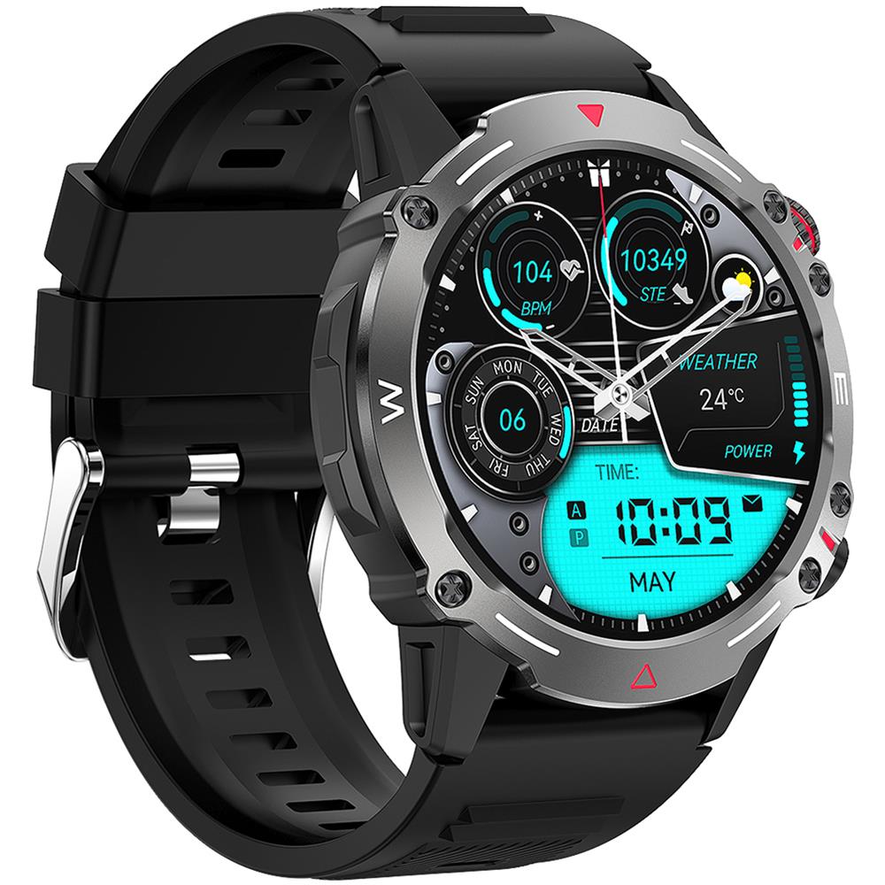 Smartwatch T-FIT 510 A Display 1.43" AMOLED Digitale 466 x 466 Pixel Touch Screen Bluetooth Colore Nero - Foto 2