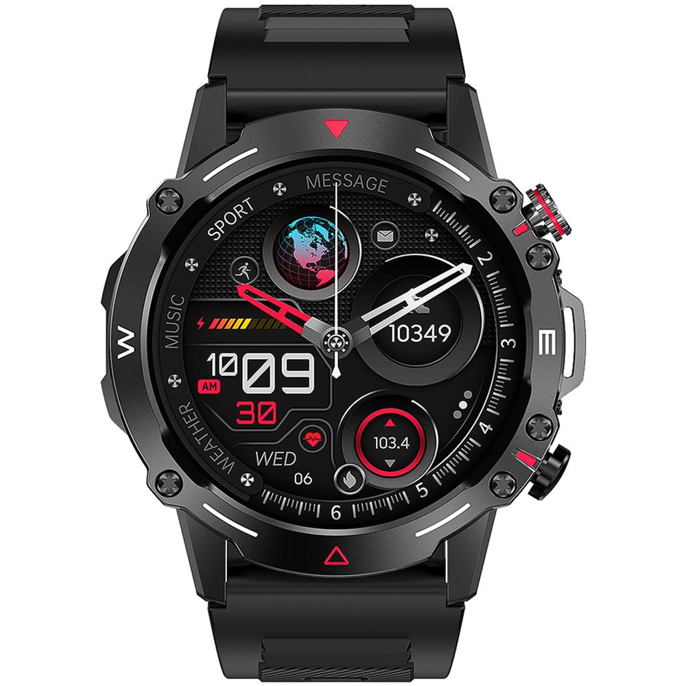 Smartwatch T-FIT 510 A Display 1.43" AMOLED Digitale 466 x 466 Pixel Touch Screen Bluetooth Colore Nero - Foto 3