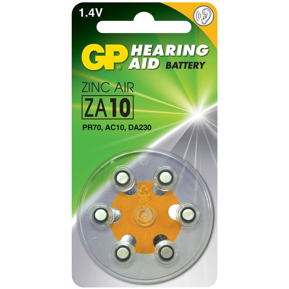 IC-GP4421 - Blister 6 Batteria a Bottone PR70 per Protesi Acustiche - Foto 1