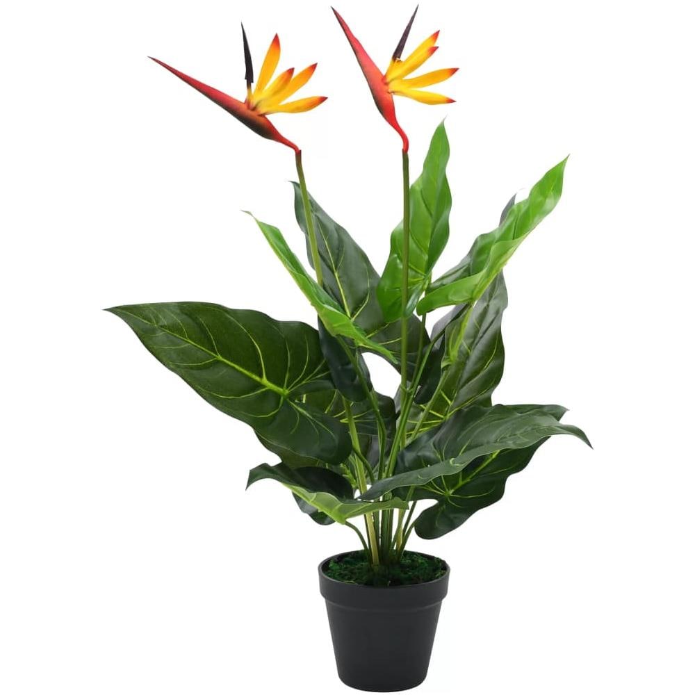 Pianta Artificiale Strelitzia Regina Uccello Del Paradiso 66 Cm - Foto 1