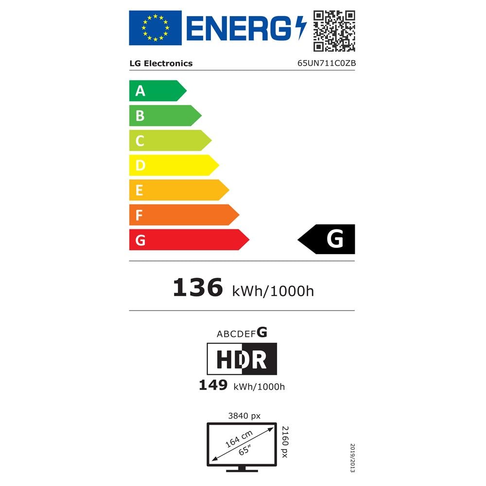 TV LED Ultra HD 4K 65" 65UN711C Smart TV WebOS - Foto 2