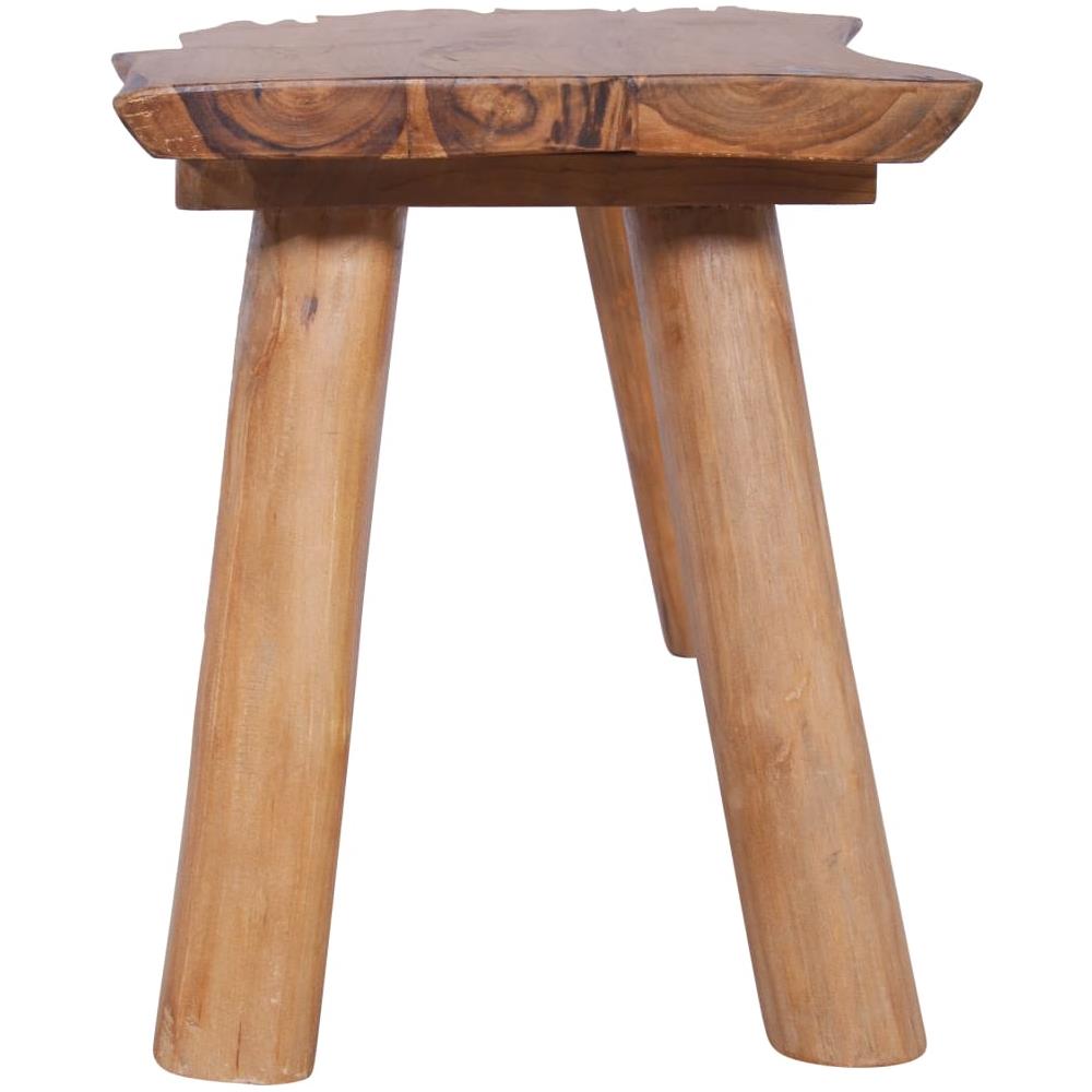 Panchina da Giardino 120 cm in Legno Massello di Teak - Foto 3