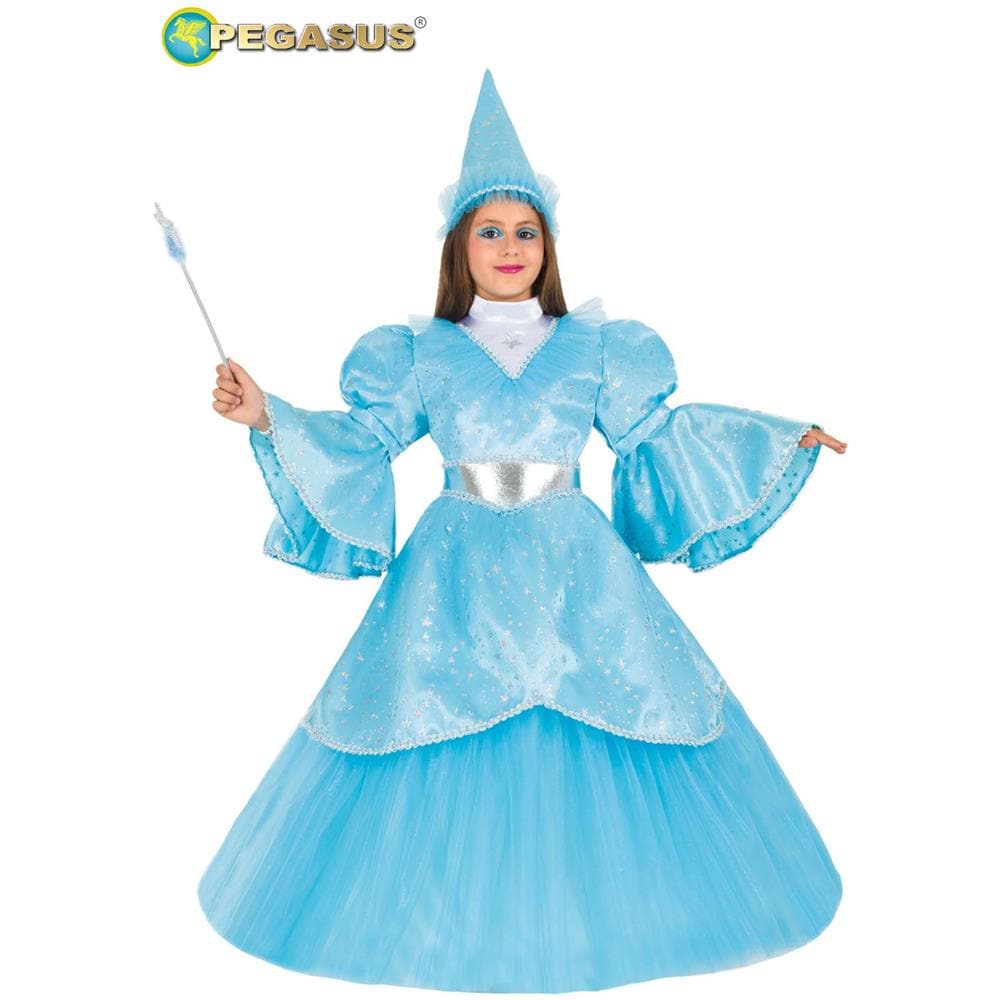 Costume Fatina Di Pinocchio Tg. 8/9 Anni Pegasus - Foto 1