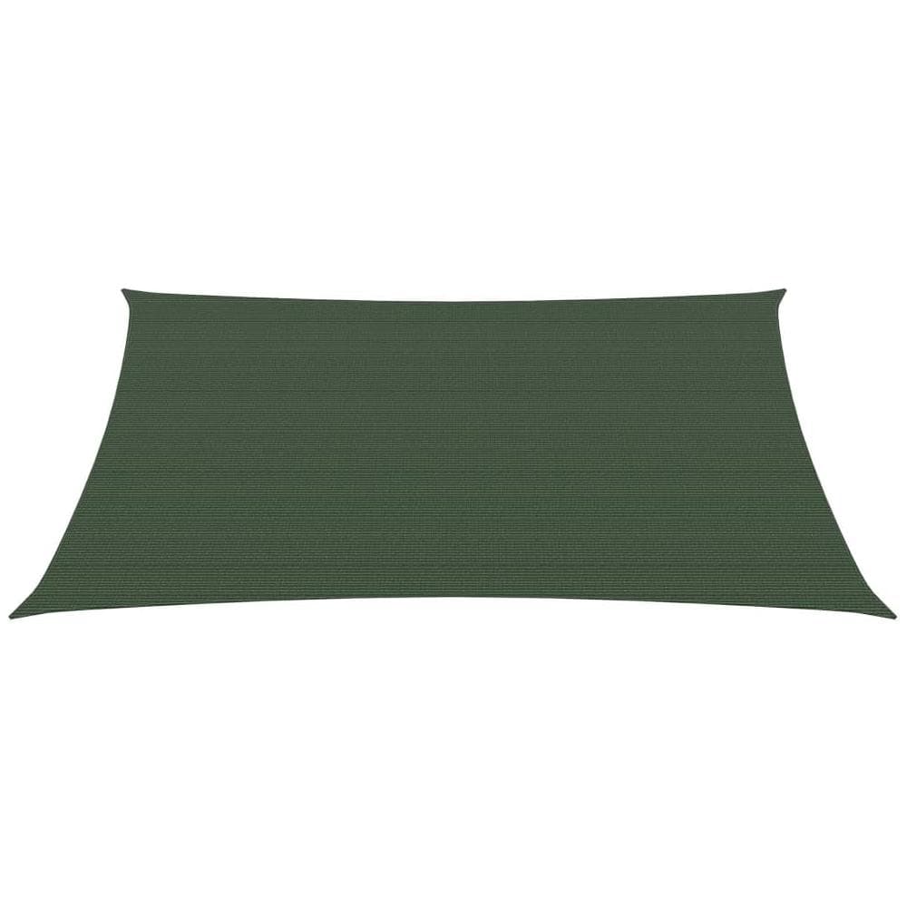 Vela Parasole 160 g / m² Verde Scuro 3/4x3 m in HDPE - Foto 1