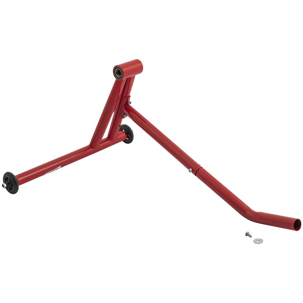 Cavalletto Monobraccio Moto Posteriore Metallo Perno Universale Rosso - Foto 1