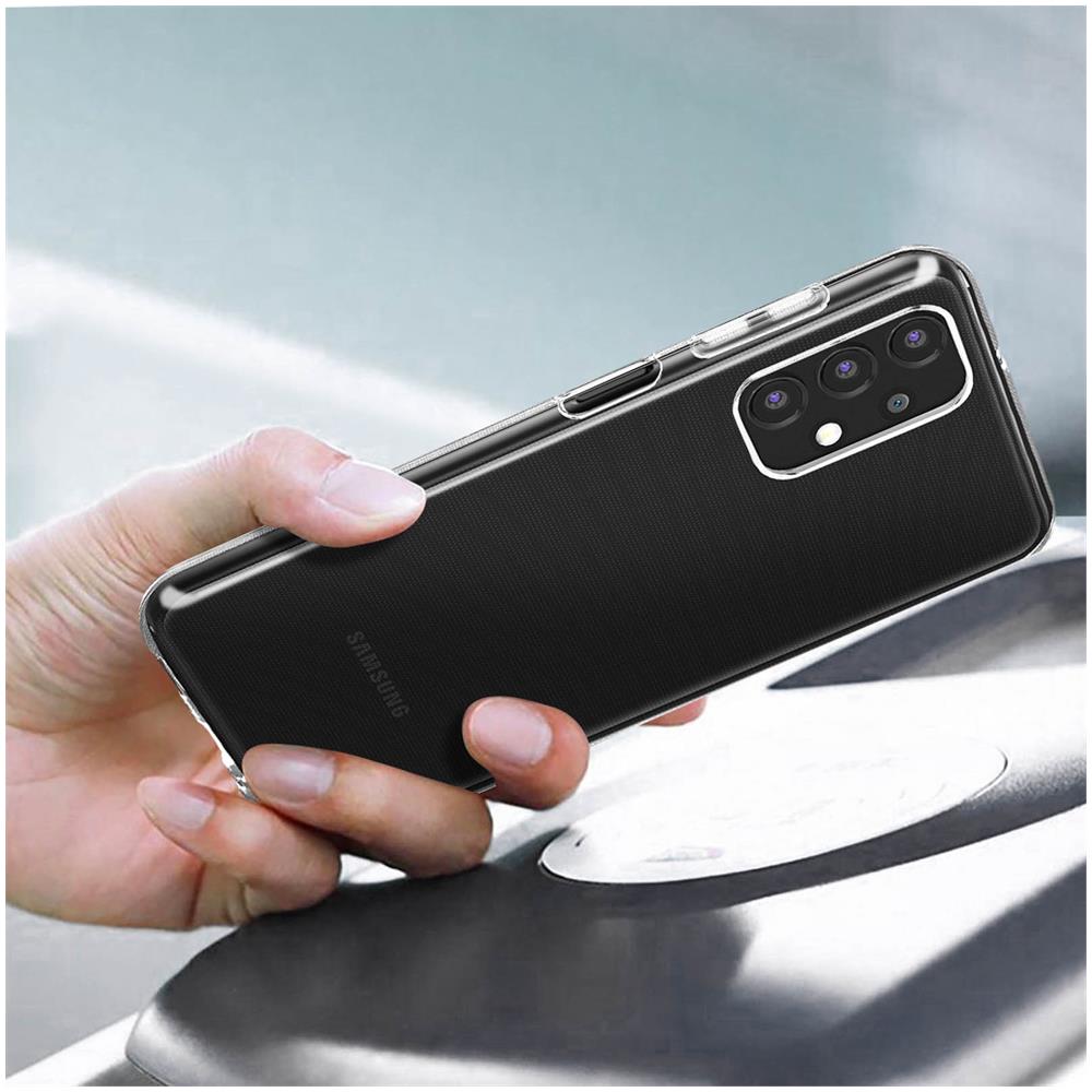 Cover Galaxy A13 4g Silicone Flessibile Sottile Leggero Trasparente - Foto 2