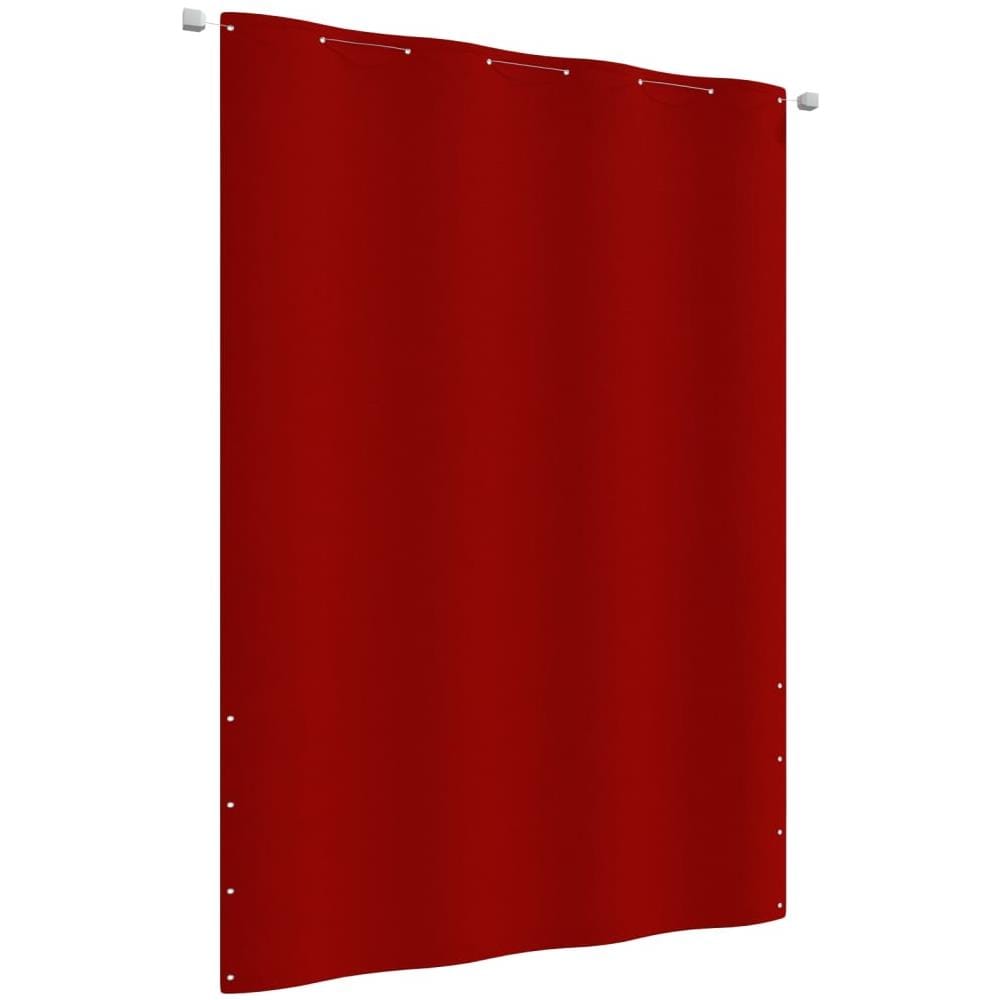 Paravento Per Balcone Rosso 160x240 Cm In Tessuto Oxford - Foto 1