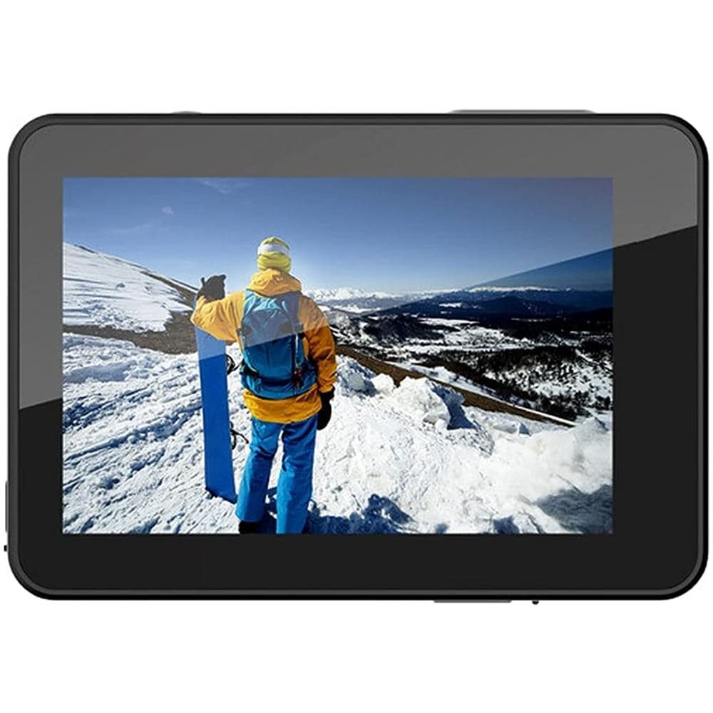 Elite 4k Pro 60 Fps Wifi Personal Action Camera ? Stabilizzatore Di Immagini Ultrasmooth Plus 6.0, Corpo Macchina Impermeabile Fino A 10 Mt + Custodia Subacquea 30 Mt (inclusa), Angolo Di Ripresa 170°, Doppio Display 2,33"" Ips Touchscreen+ Display Ante - Foto 2