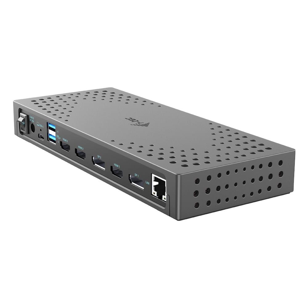 USB 3.0 / USB-C / Thunderbolt, 3x 4K Docking Station Gen 2 + Power Delivery 100W - Foto 2