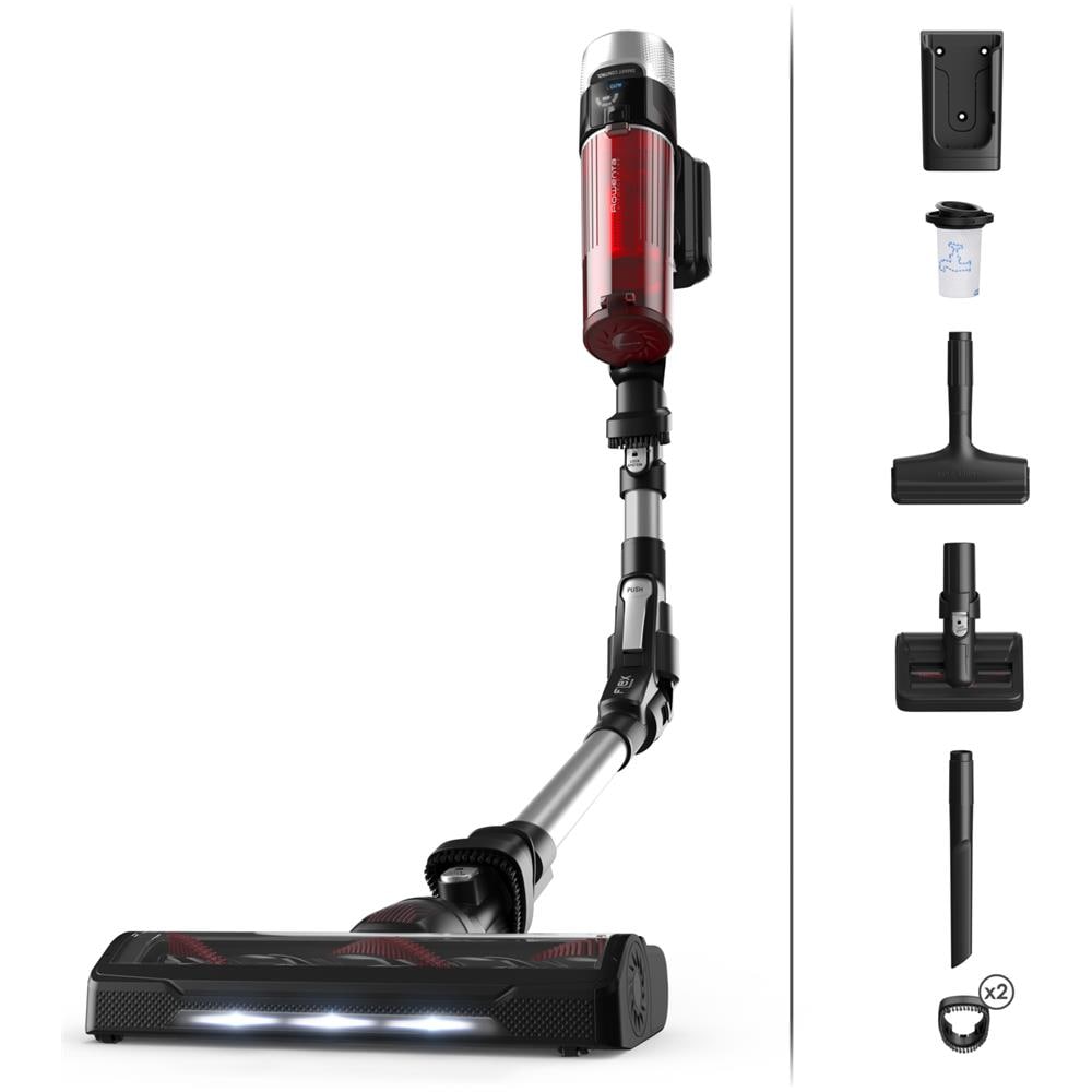 X-Force Flex 9.60 RH2077 aspirapolvere senza filo Nero, Rosso Senza sacchetto - Foto 1