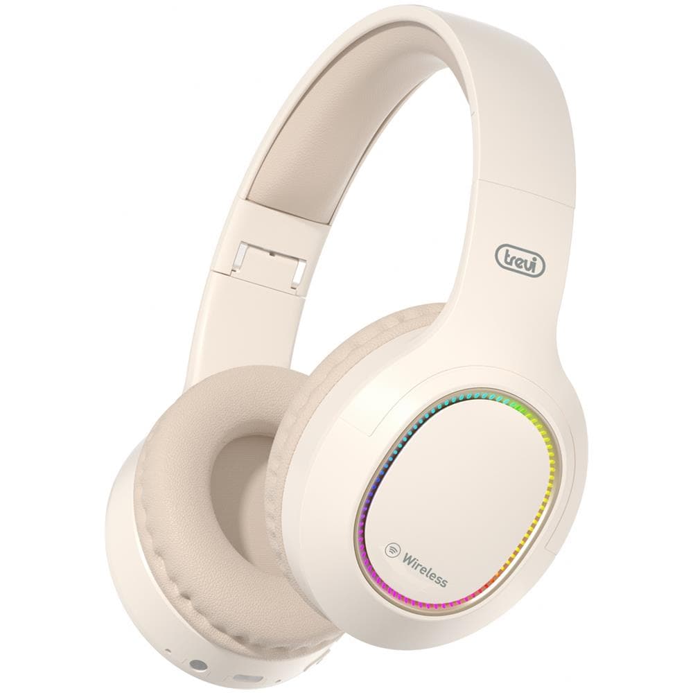 DJ 12E60 BT Auricolare Con cavo e senza cavo A Padiglione Musica e Chiamate USB tipo-C Bluetooth Crema - Foto 1