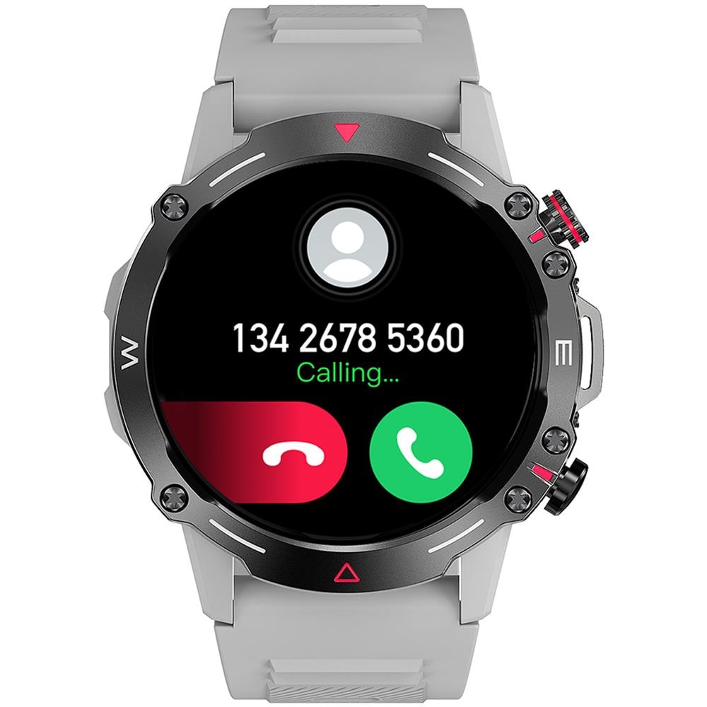 Smartwatch T-FIT 510 A Display 1.43" AMOLED Digitale 466 x 466 Pixel Touch Screen Bluetooth Colore Grigio - Foto 3