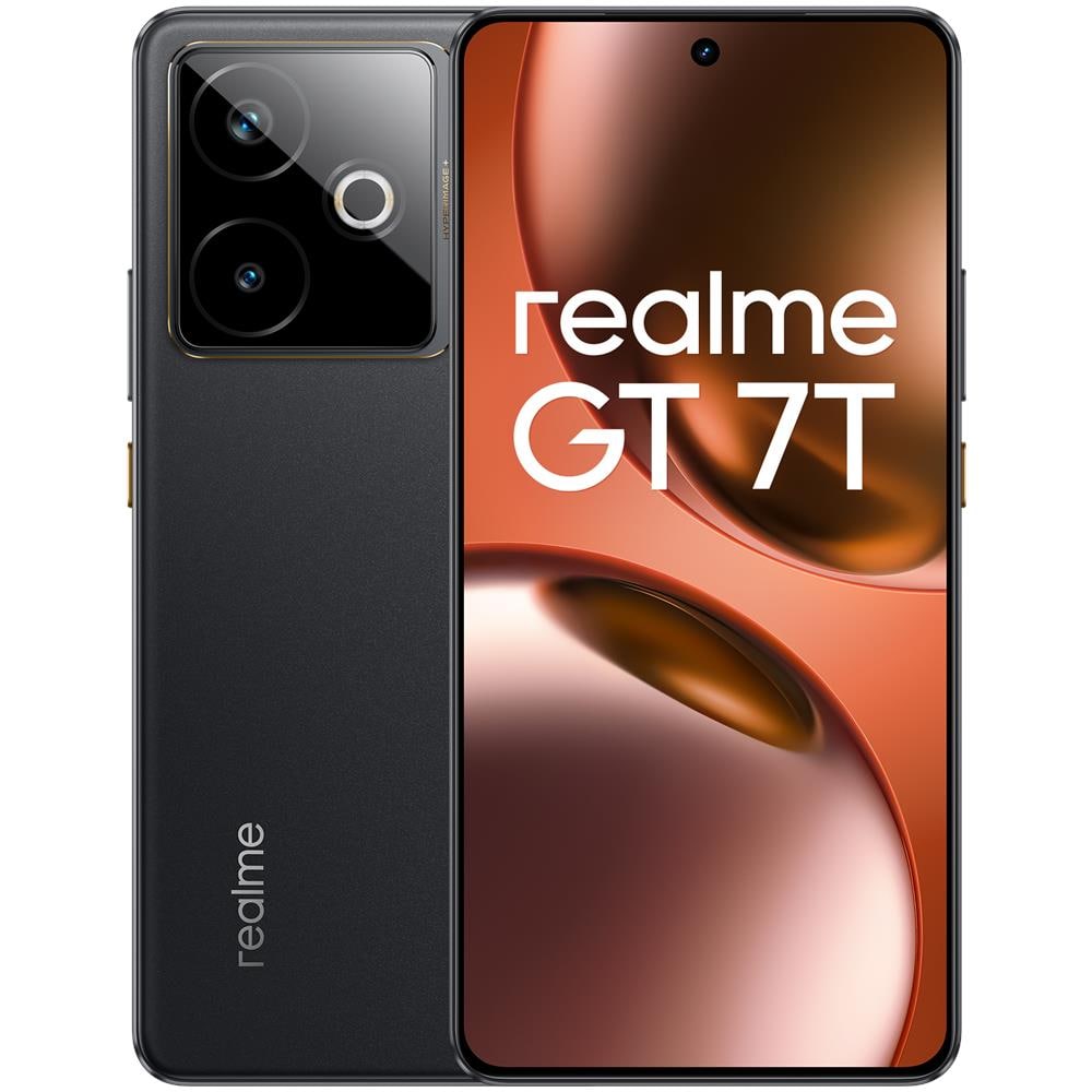 GT 7T 5G 256GB 12GB Ram Display 6.8" Amoled 120Hz Main Camera 50MP Dual nanoSim USB Type-C Android 15 Dimensity 8400-Max 7000mAh IceSense Black - Foto 1