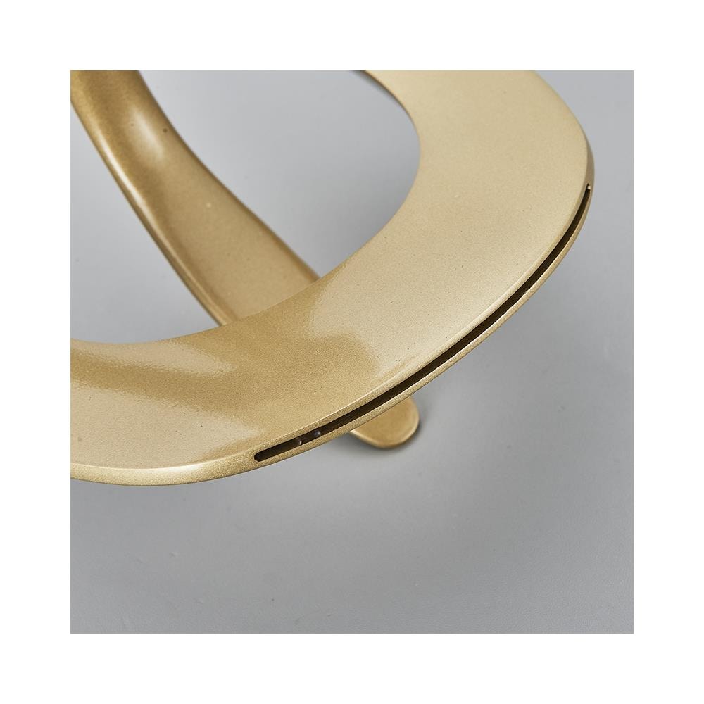 Rubinetto per lavabo da bagno, Blackswan, tipo M214, modello oro opaco con bocca a cascata, misura 15 cm - Foto 4