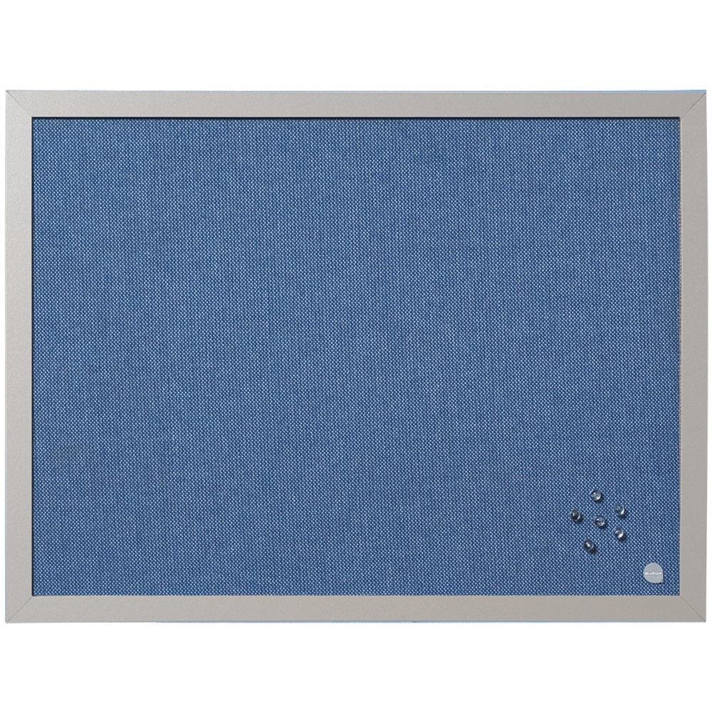 Pannello Per Avvisi Blue Bells, Cornice In Mdf Perla, Bacheca Per L'uso Con Puntine, 60x45 - Foto 1