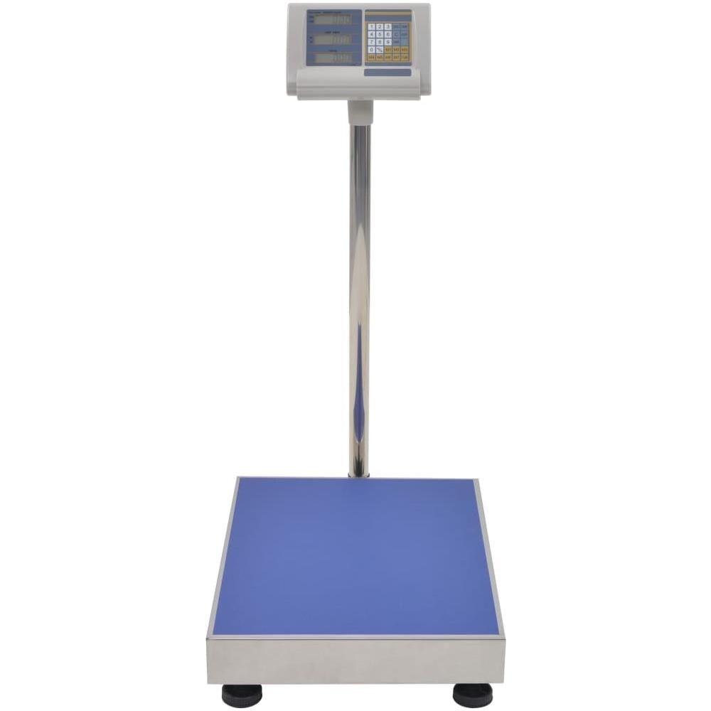 VIDAXL Bilancia Digitale A Piattaforma 300 Kg Con Batteria Ricaricabile VIDAXL Bilancia Digitale A Piattaforma 300 Kg Con Batteria Ricaricabile
