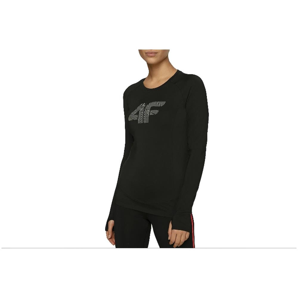 Women's Functional Longsleeve H4l20-tsdlf001-20s, Donna, Nero, Longsleeve, Numero: S Eu - Foto 2
