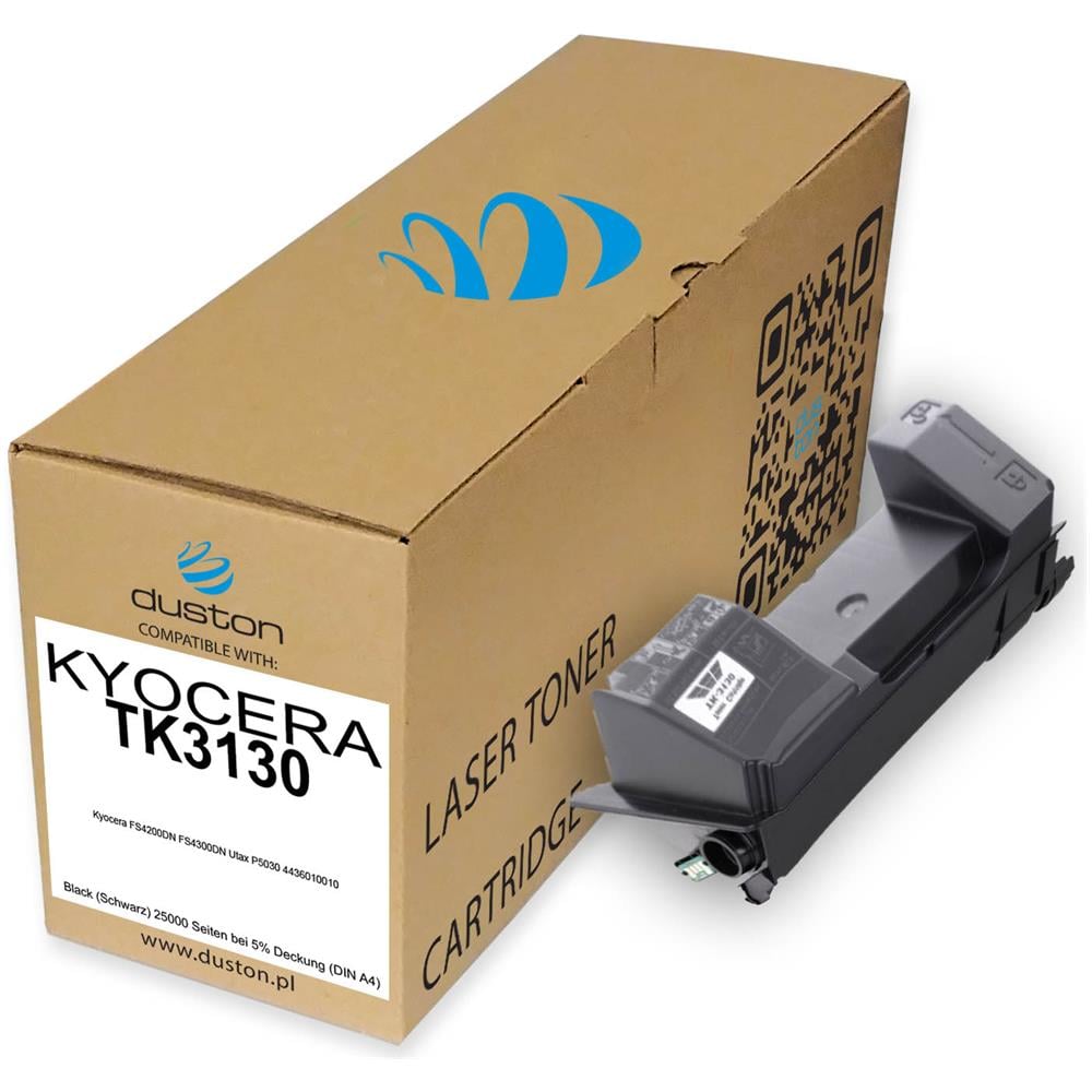 TONER COMPATIBILE - Tk3130, Tk-3130 Negro Compatible Con Kyocera Fs4200dn Fs4300dn - Foto 2