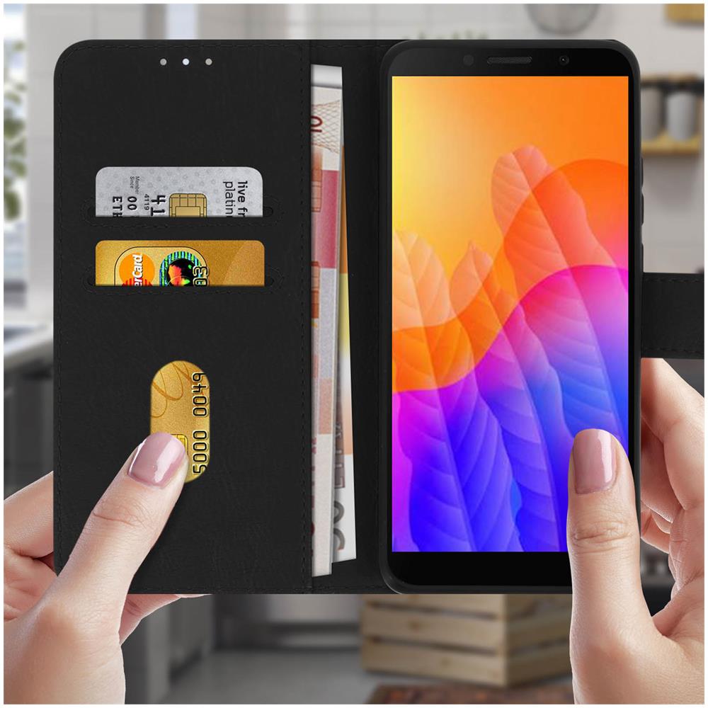 Custodia Per Huawei Y5p Portadocumenti Funzione Supporto - Foto 5