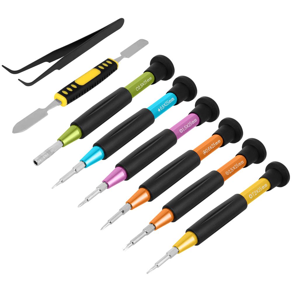 Kit Smontaggio E Riparazione Smartphone / Tablet Set 6 Utensili Multicolore - Foto 2