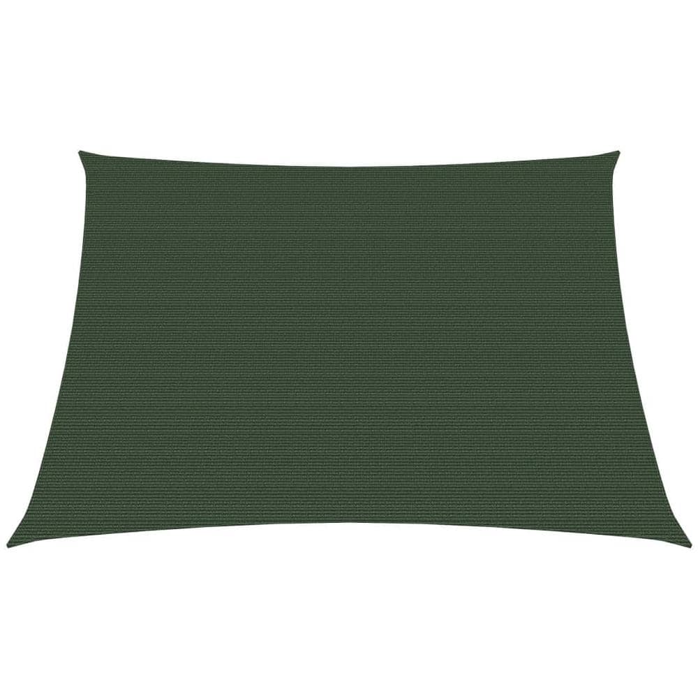Vela Parasole 160 g / m² Verde Scuro 3/4x2 m in HDPE - Foto 1