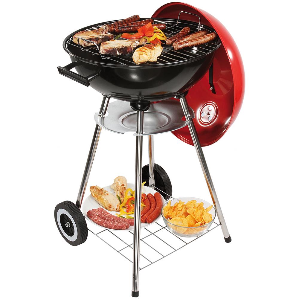 Barbecue A Carbonella 41cm Rosso /nero - Doc172r - Foto 1