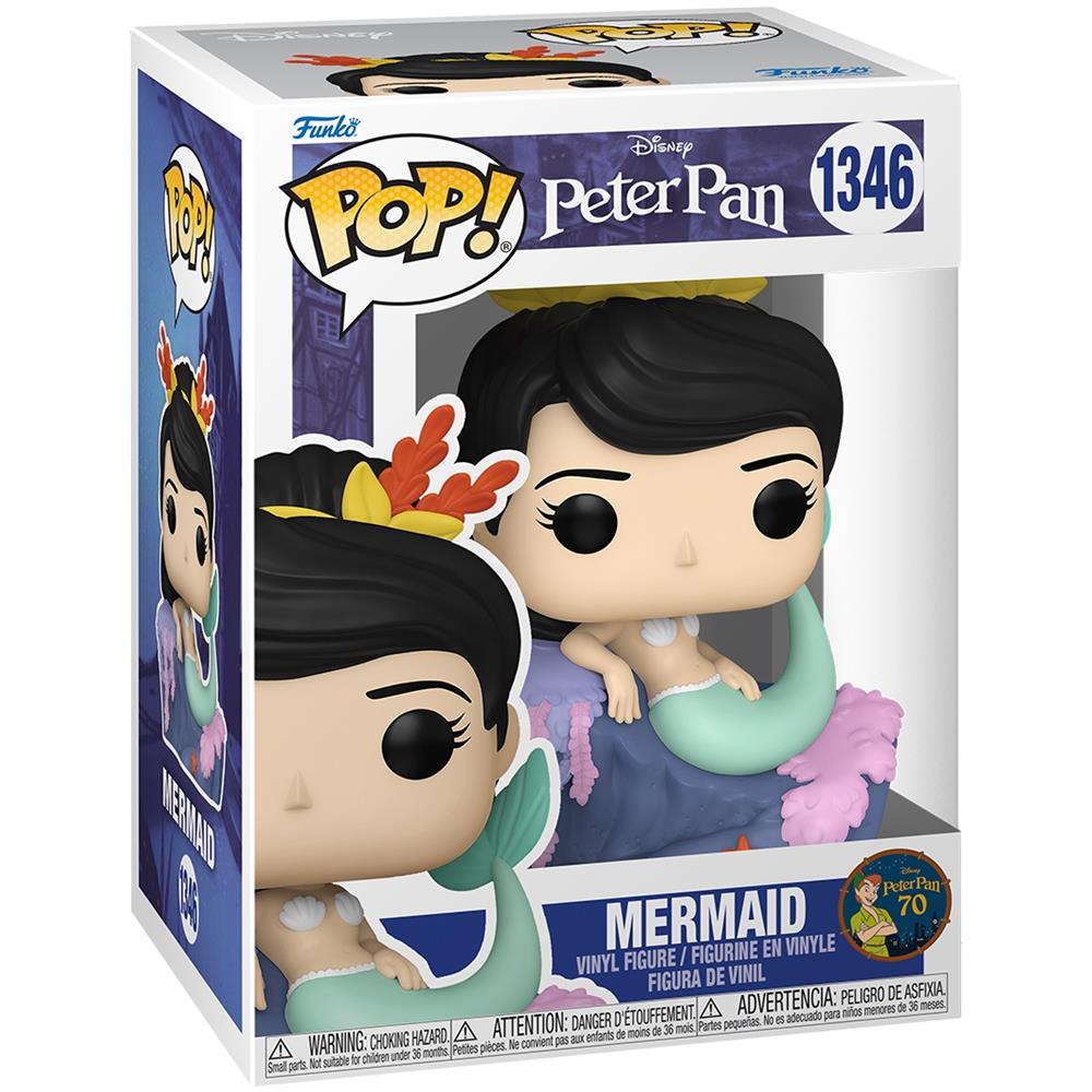 Peter Pan 70th Anniversary Pop! Disney Vinyl Figure Mermaid 9 Cm - Foto 2