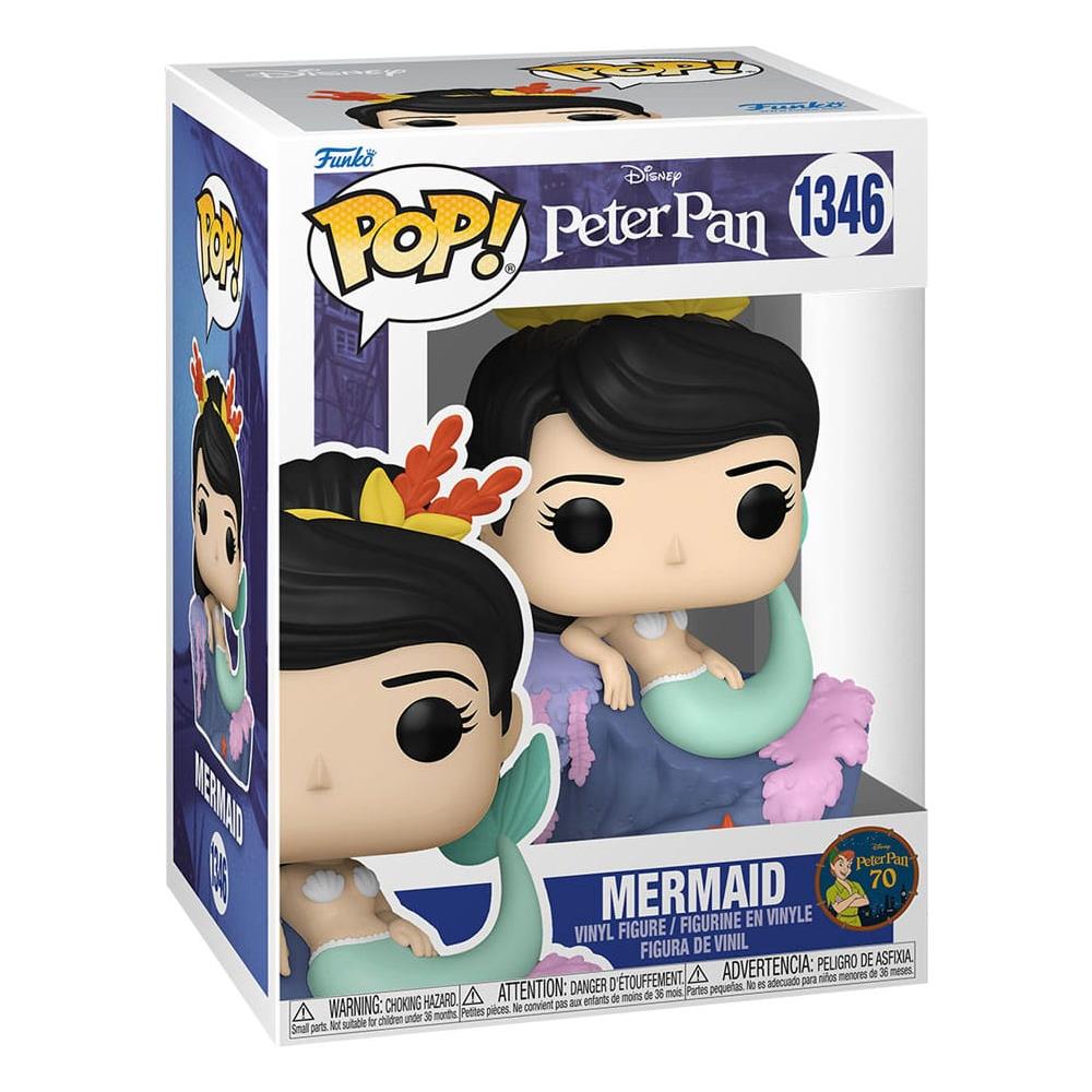 Peter Pan 70th Anniversary Pop! Disney Vinyl Figure Mermaid 9 Cm - Foto 1