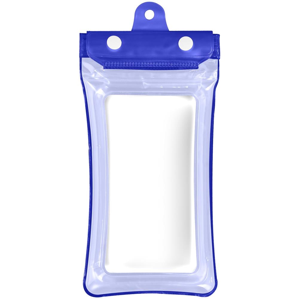 Pochette Impermeabile Universale Per Smartphone Con Laccetto Blu E Trasparente - Foto 1
