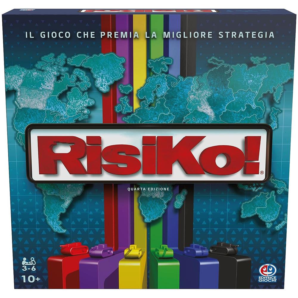 Gioco 6067901 Editrice Giochi Risiko 4 Edizione Gioco - Foto 2