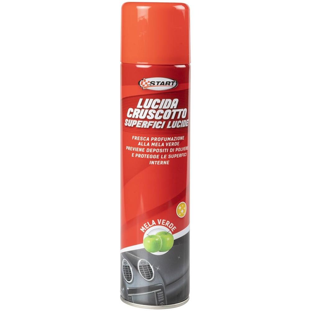 Spray Lucida Cruscotto Auto Mela Verde 400ml - Foto 1