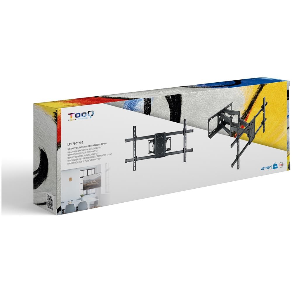 LP3790TN-B Supporto TV a parete 2,29 m (90") Nero - Foto 11