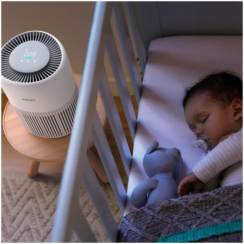 Purificatore d'aria AC0920/10 Serie PureProtect Mini 900 Adatto per Stanze 65 m² Filtro HEPA Colore Bianco - Foto 5