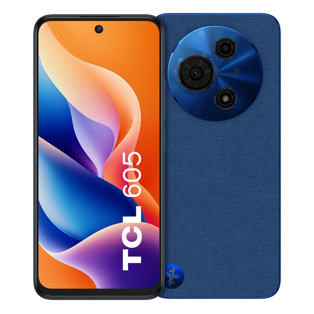 605 4G 256GB 8GB Ram Display 6.67"HD+ Main Camera 50MP Dual nanoSim USB Type C Android 15 MediaTek G81 5200mAh Quartz Blue - Foto 1