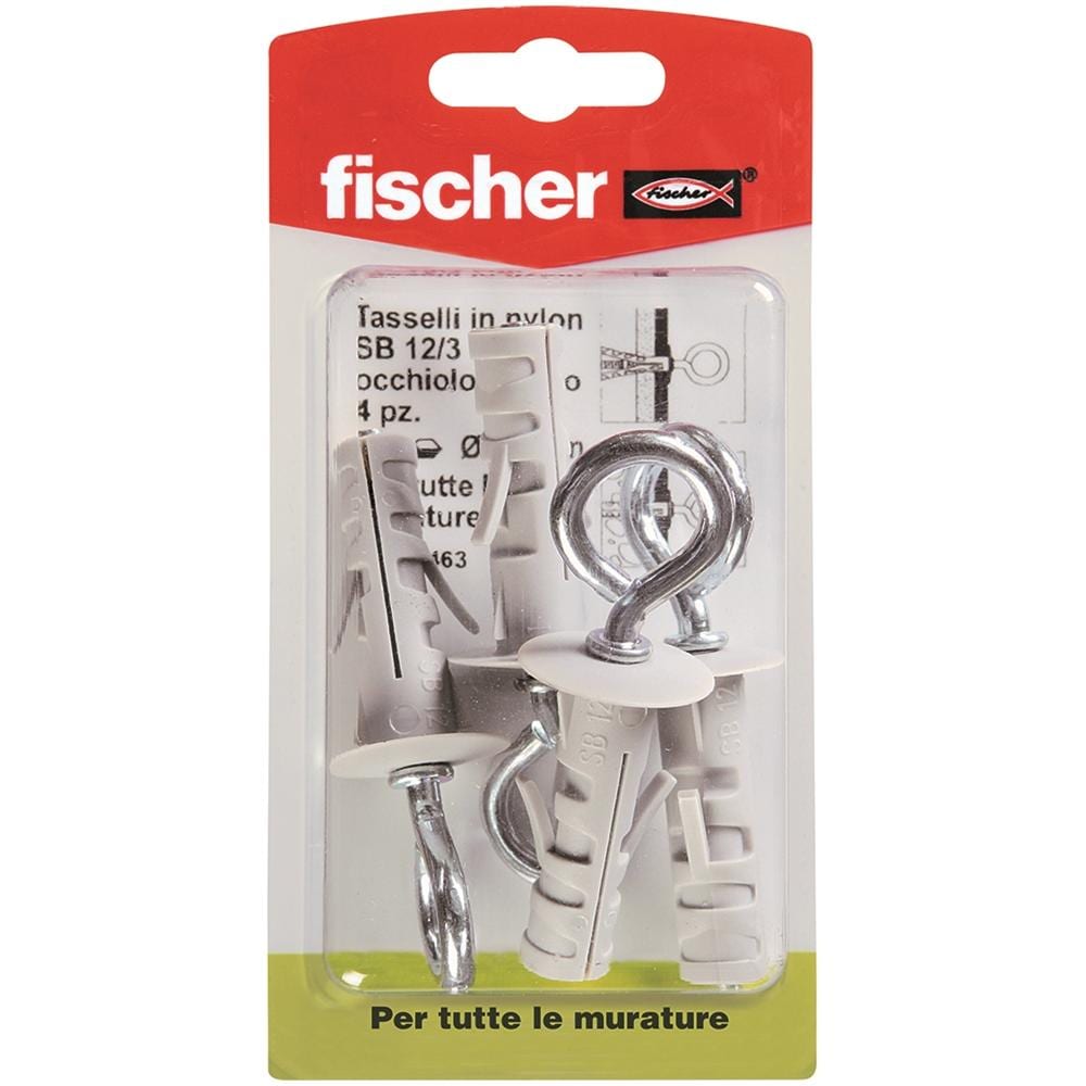 4 Tasselli Con Gancio Sb 12/8 K - Foto 1