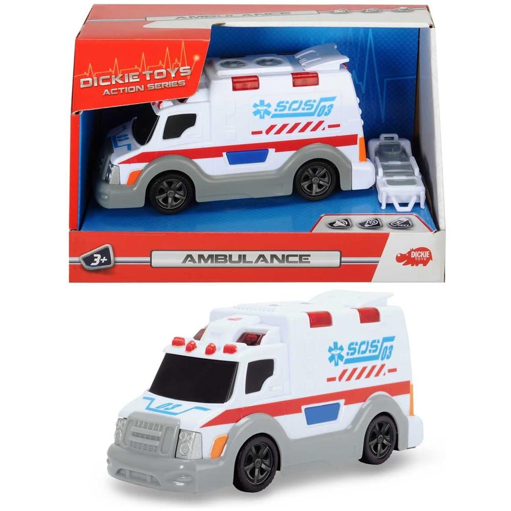 Action Series - Ambulanza Con Luci 15 Cm - Foto 1