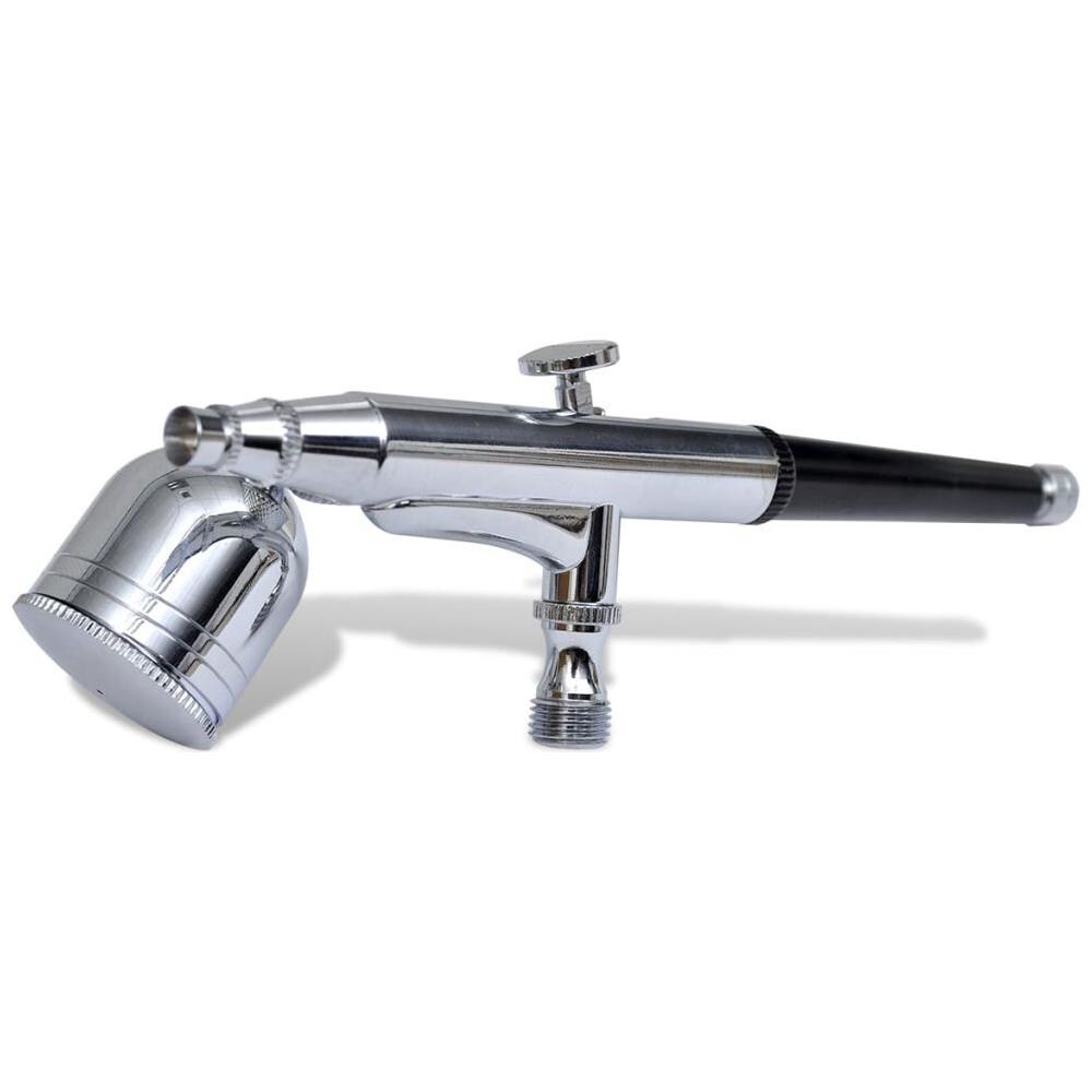 Set Aerografo Con Barattolo Di Vetro Ugelli 0,2 / 0,3 0,5 Mm - Foto 14