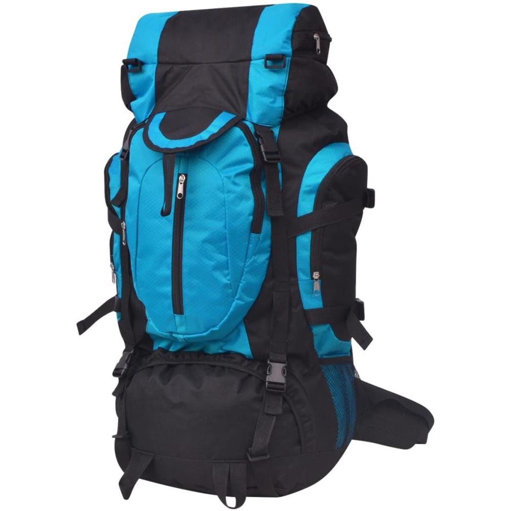 Zaino Da Escursioni Xxl 75 L Nero E Blu - Foto 1