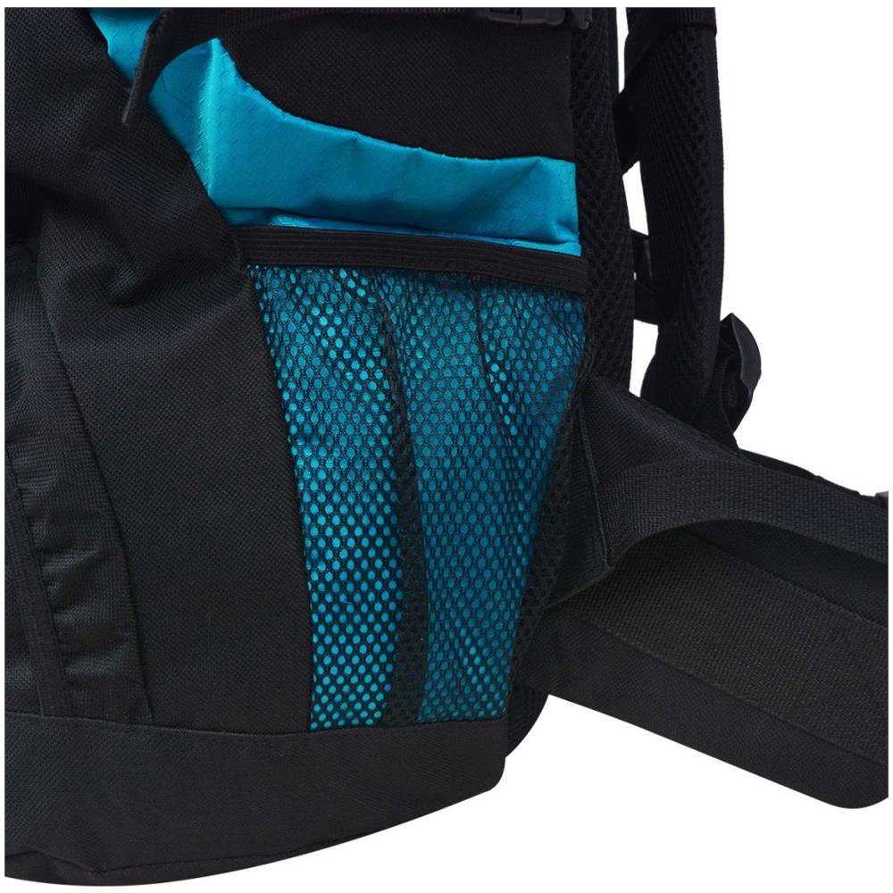 Zaino Da Escursioni Xxl 75 L Nero E Blu - Foto 14